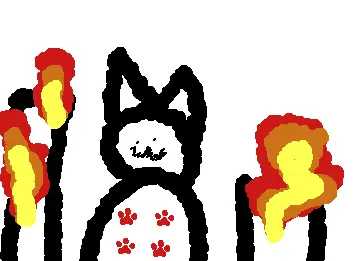 Red-Handed Catzilla