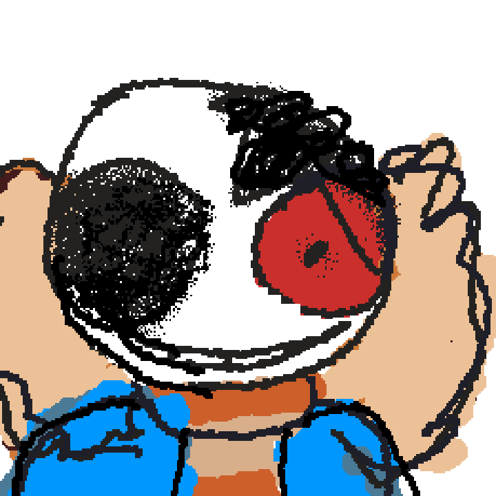 very lazy horror sans art work