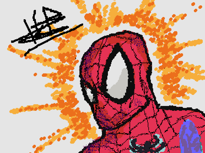 spiderman sketch (check out my insta acc ymxcreations to see more ...:)