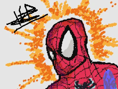 spiderman sketch (check out my insta acc ymxcreations to see more ...:)