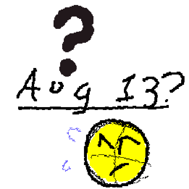 I wonder what happen?
