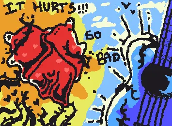 it hurts