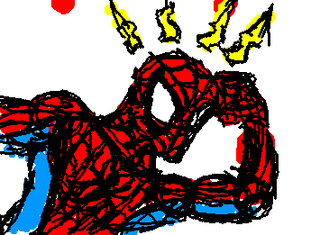 Spiderman doodle