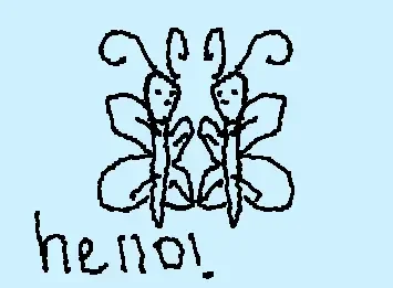 Hello greetings butterflies