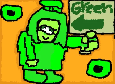 Green DELTARUNE :D
