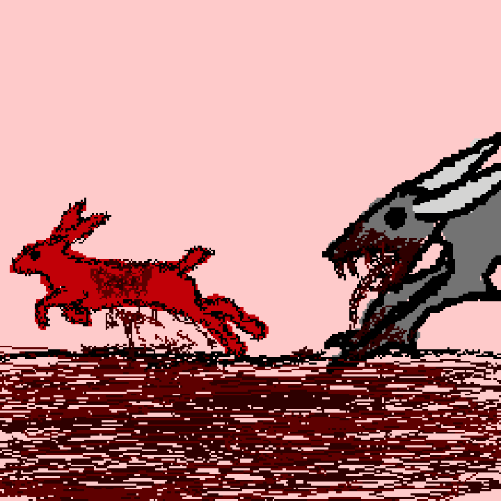 Animal Cannibal (C4RN1V_R3 art)