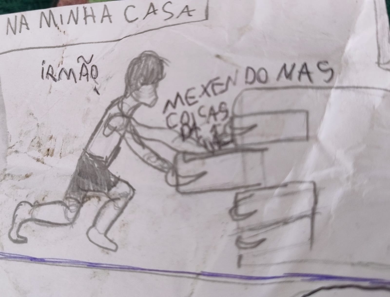 NA MINHA CASA