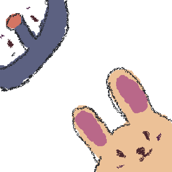 bunny & penguin 🐧 🐇