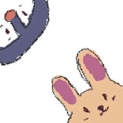 bunny & penguin 🐧 🐇