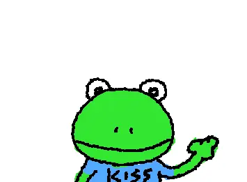 Say hi to froggy