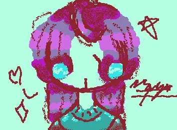tried to make something pretty with ugly colors