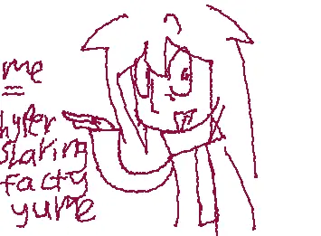 Needed to clarify this before I make yume art again