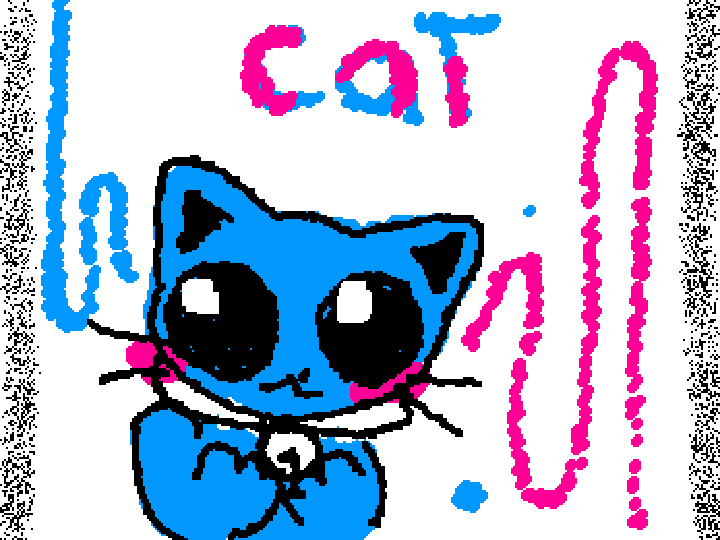 blue cat