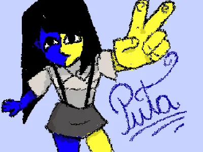dibujo de ena para un amigo