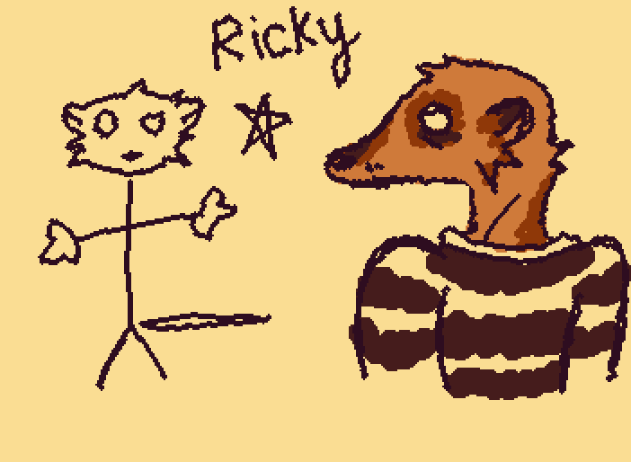 FURSONA!! (he's a meerkat btw </3)