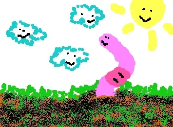 Mr.Worm Loves the Sun!