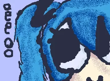 Miku but shaded HORRIBLY