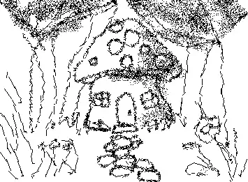 Mushroom hut