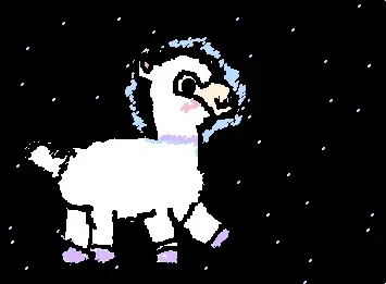Space llama