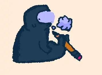 ok so um for now on i MIGHT just color over original doodles from grace :(