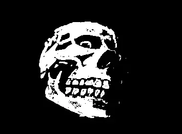 cool skeleton head :3