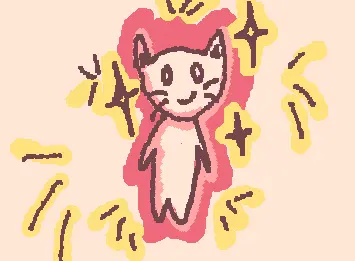 Cat sparkle