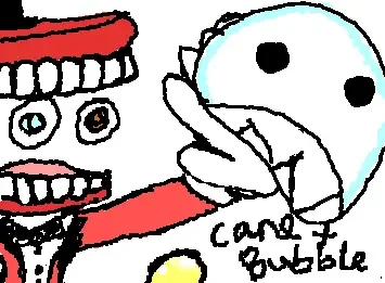 Bubble+Cane=Crazy!