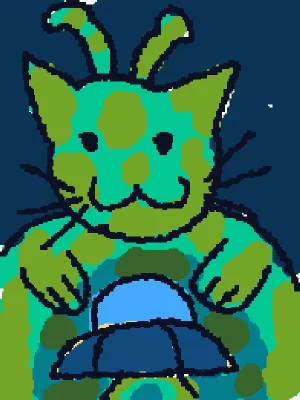 Alien cat