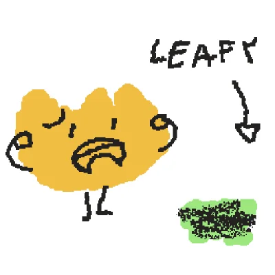 poor leafy 🥺