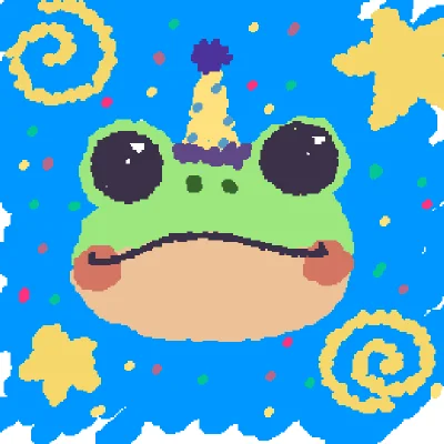 bday frog