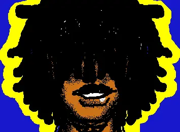 Blue and yellow