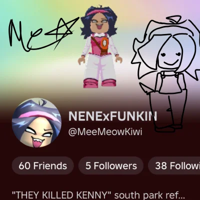 Nene and Kenny PFP on Roblox >:3