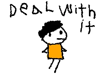 I made the pjo deal with it meme