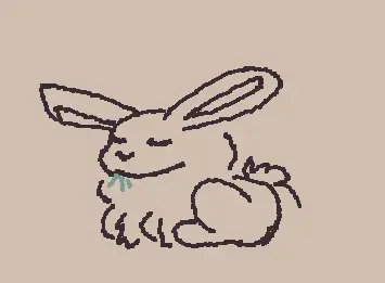 such a cute bunn-