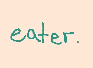 An eater meme :3