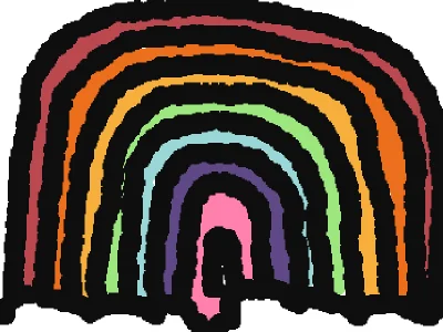 rainbow in my heart