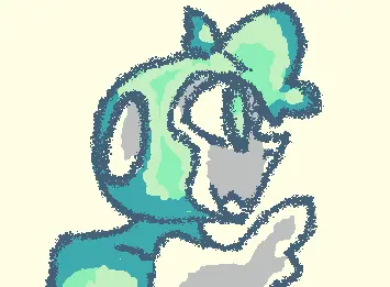 My drawing of myself/Moonlight