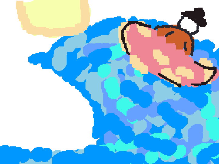 luas ombak samudra
