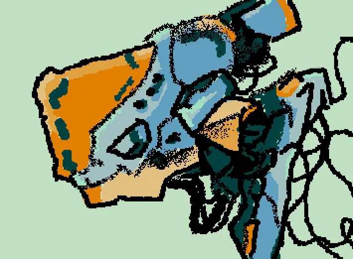 Robot head 001