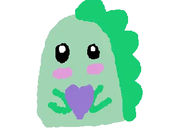 Cute mini dino