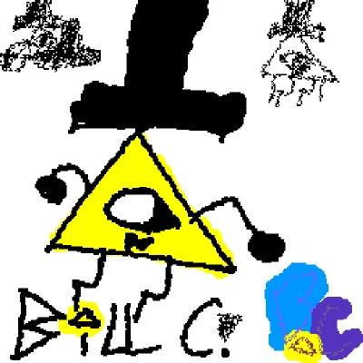 Silly little Bill C. drawings