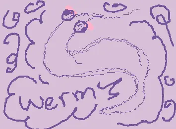 Worm on a String