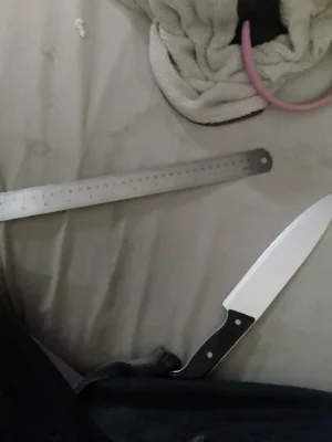 could have gone rlly bad if I used the metal ruler