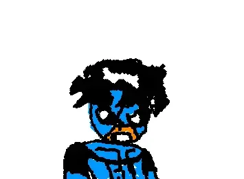 blue suit mark