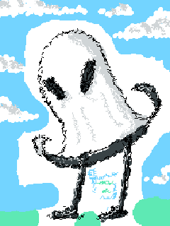 sad town ghost