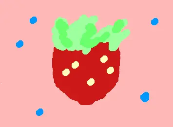 Strawberry that my friend made