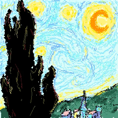 la noche estrellada⭐