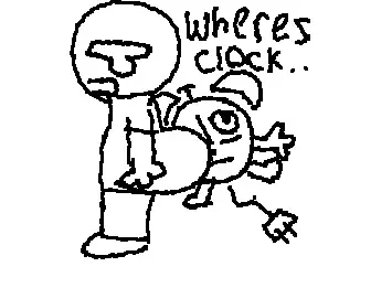 wheres clock?