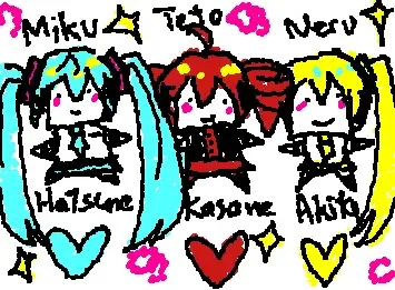 Miku, teto, neru