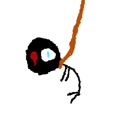 my oc hangs 😔